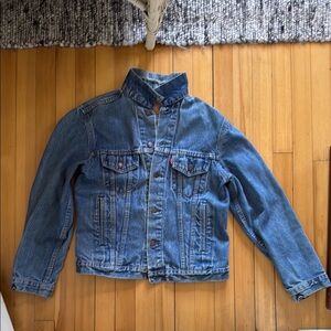 Vintage 80s Levis Type III Size 40 Trucker Jacket